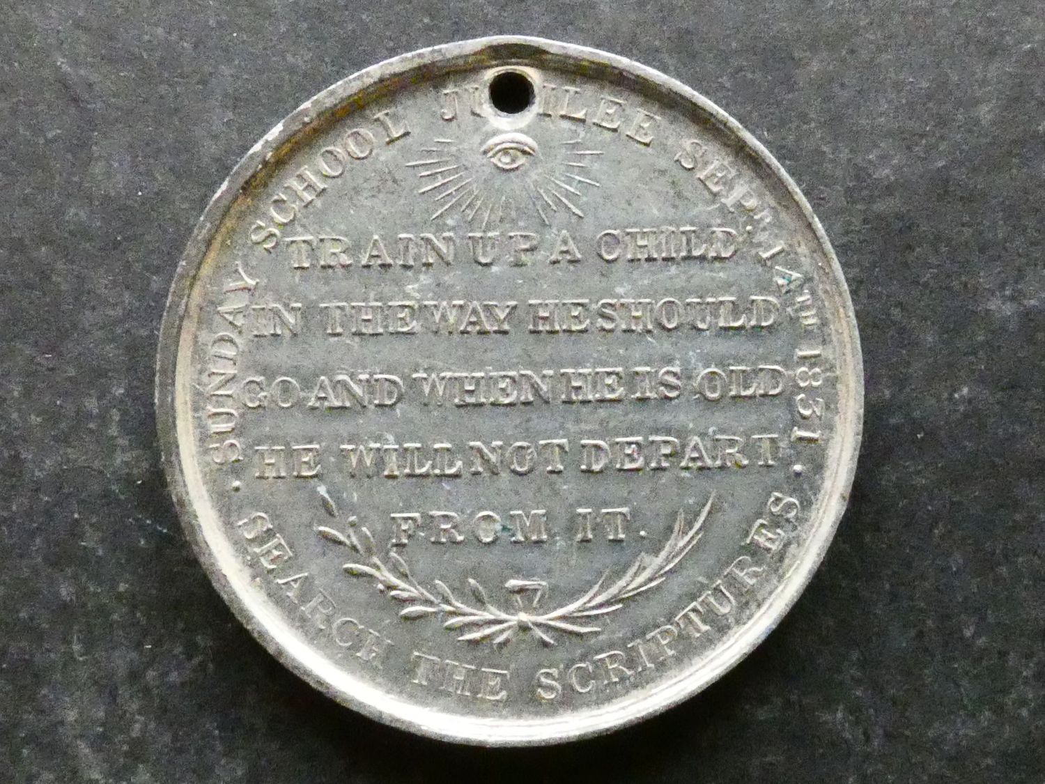 1831, Sunday Schools, 50th anniversary