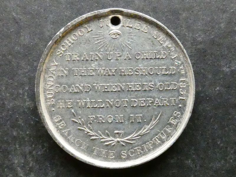1831, Sunday Schools, 50th anniversary