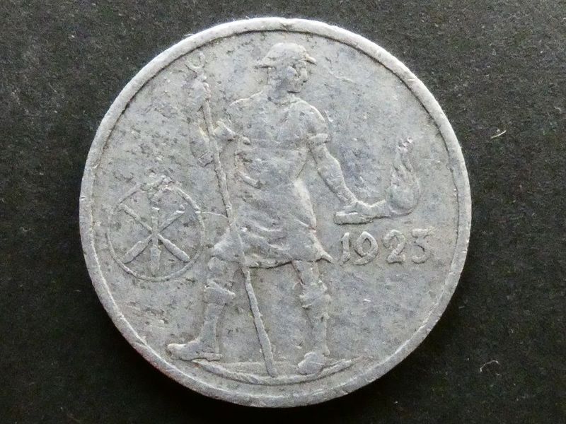 Germany, Freiburg, notgeld token, 1 Million Mark, 1923