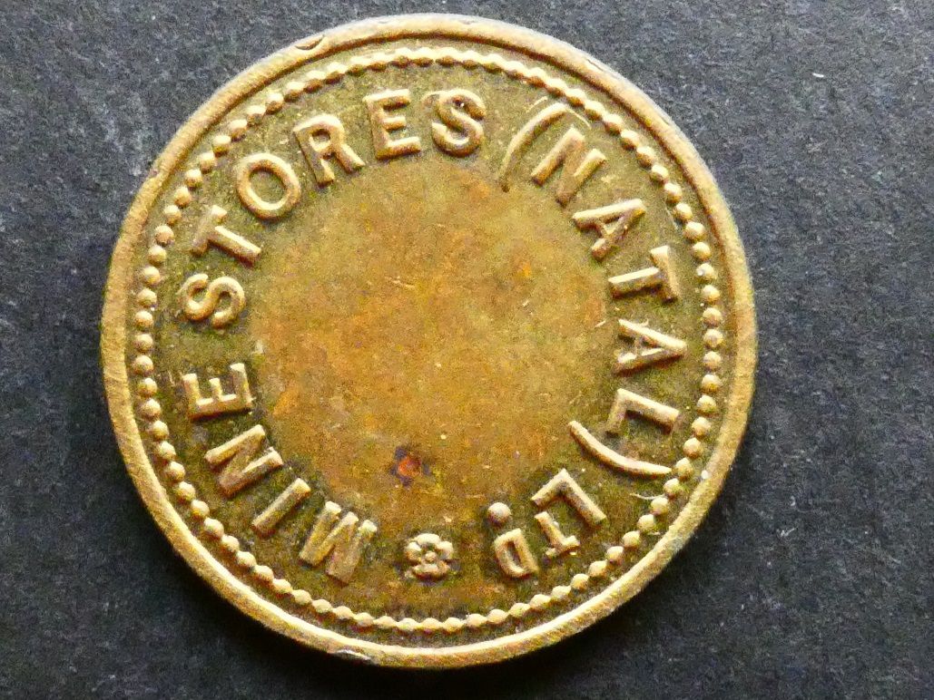 South Africa, Glencoe Mine store token