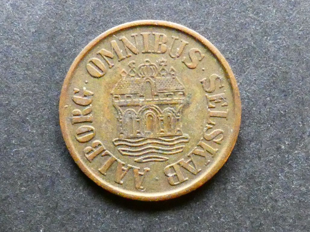 Denmark, transport token, Aalborg