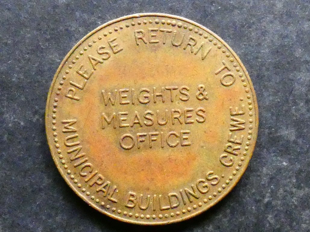 Weights and Measures, Crewe.