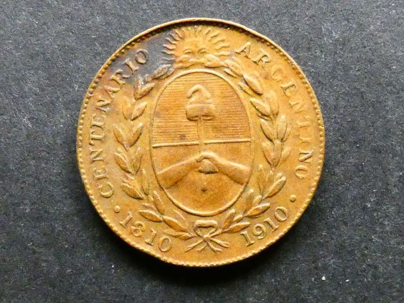 Argentina, Centenary medallion, 1910