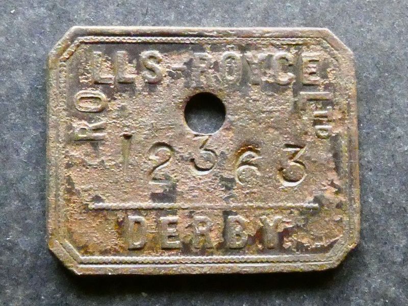 Works check, Rolls-Royce, Derby