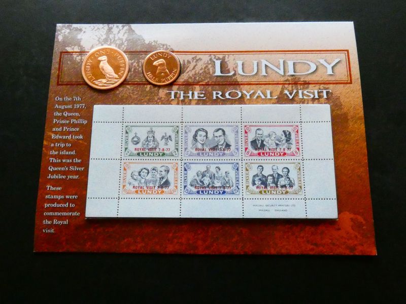 Lundy, 1 and ½ Puffin, 1977