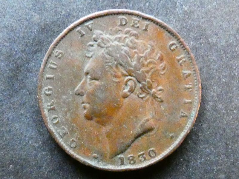 Farthing, 1830.