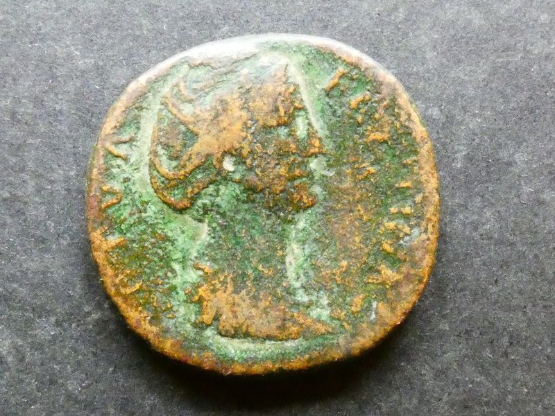 Roman Empire, Diva Faustina Senior, Sestertius