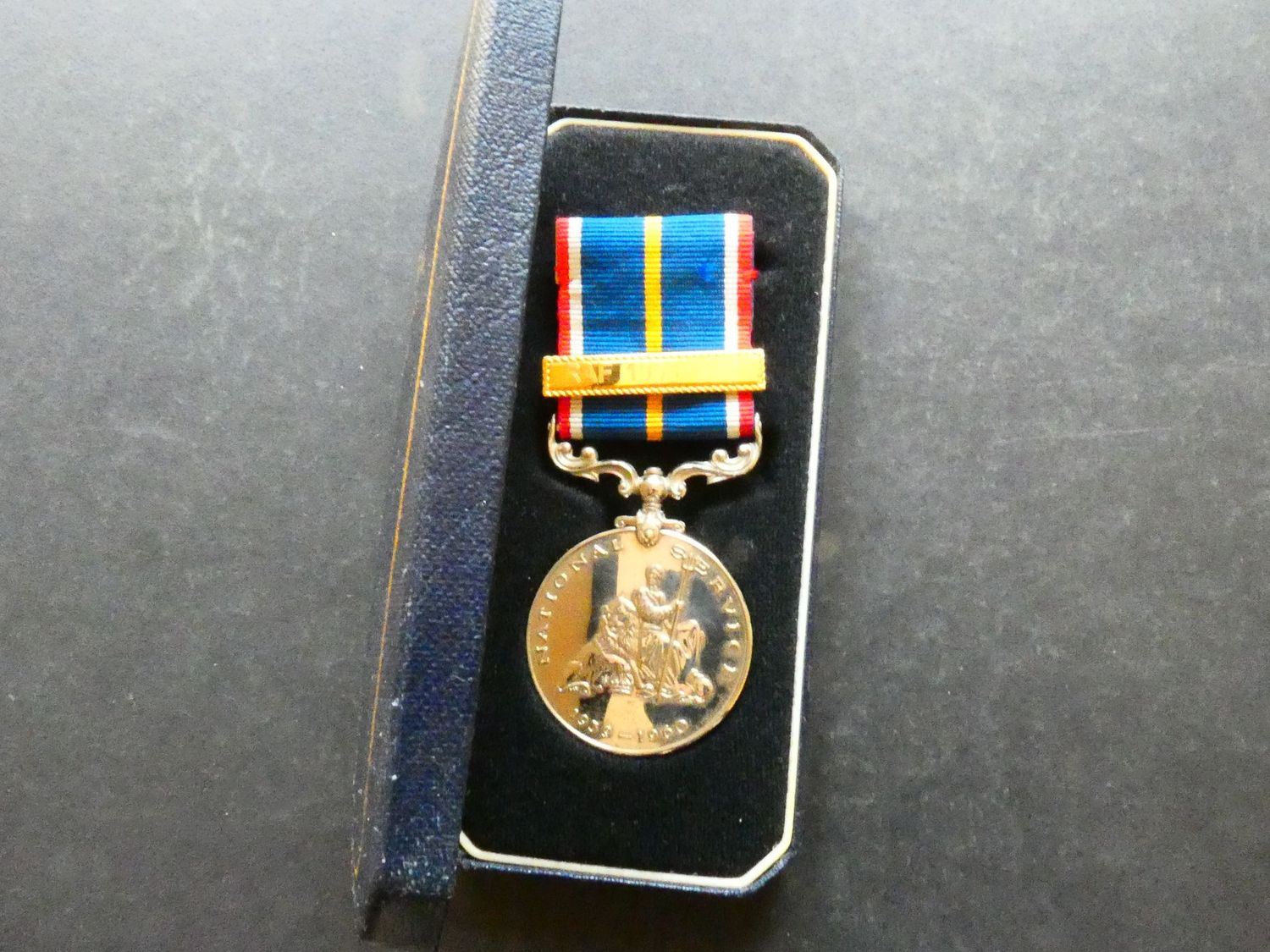 United Kingdom, National Service Medal, RAF. United Kingdom, National Service Medal, RAF.