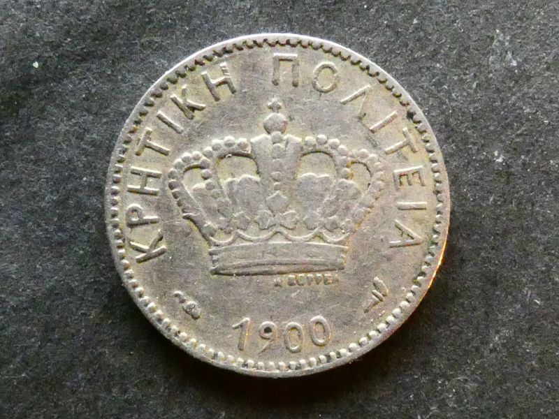 Crete, 5 lepta, 1900A