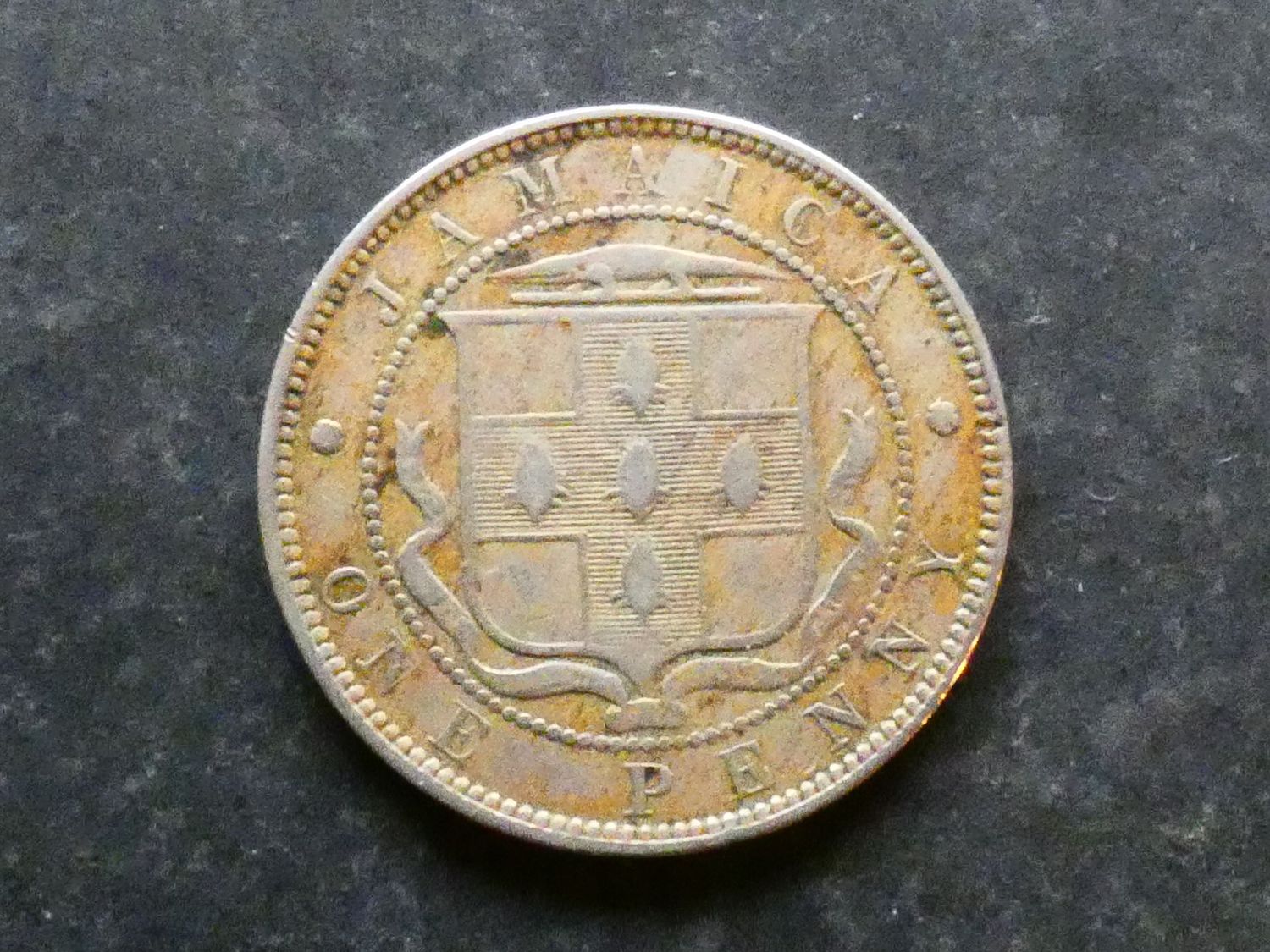 Jamaica, 1 Penny, 1895