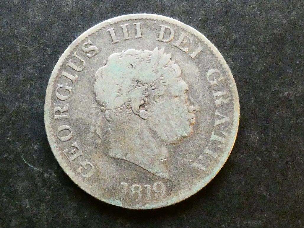Halfcrown, 1819.