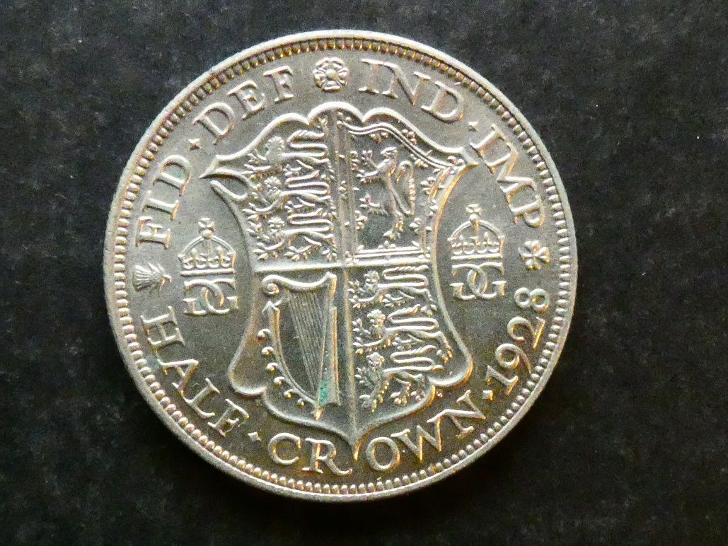 Halfcrown, 1928.