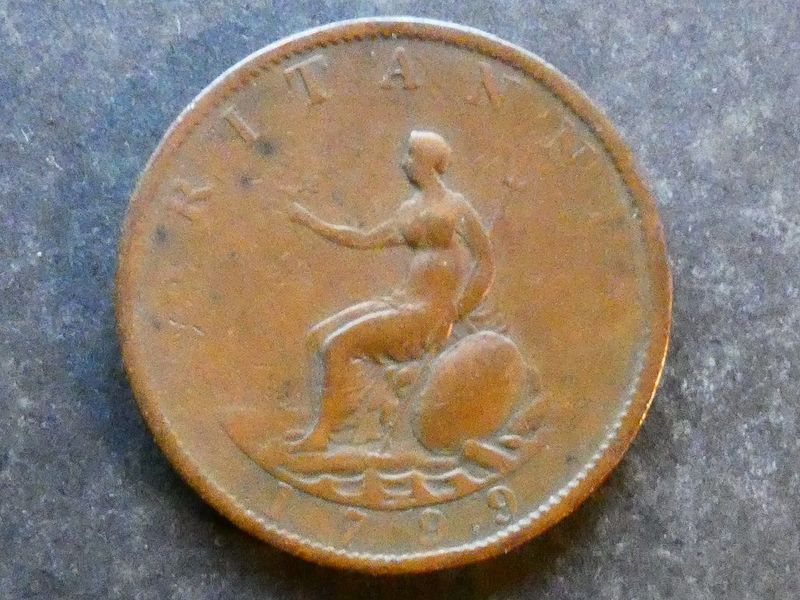 Halfpenny, 1799.