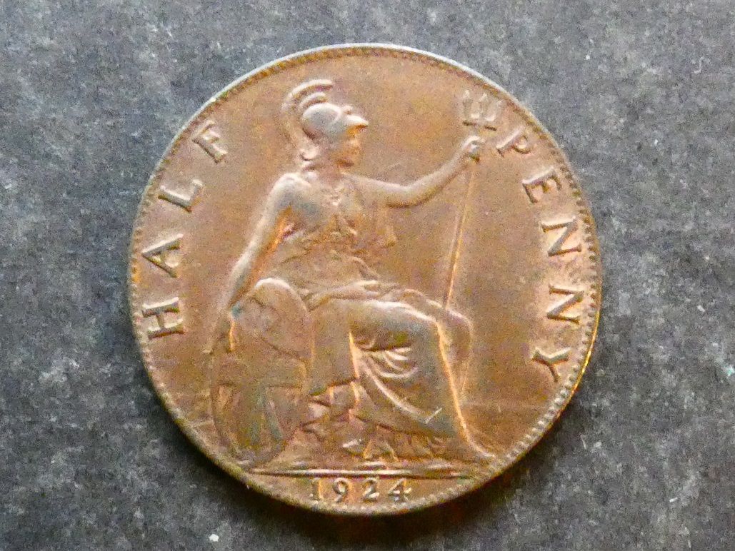 Halfpenny, 1924.