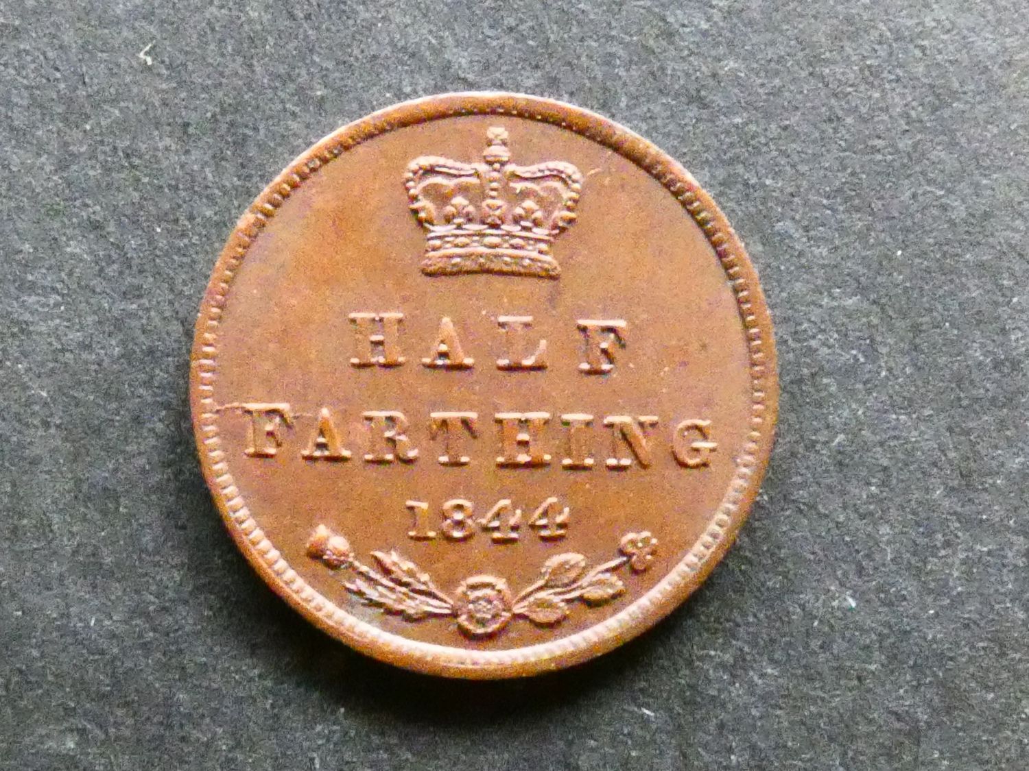 1/2-Farthing, 1844.