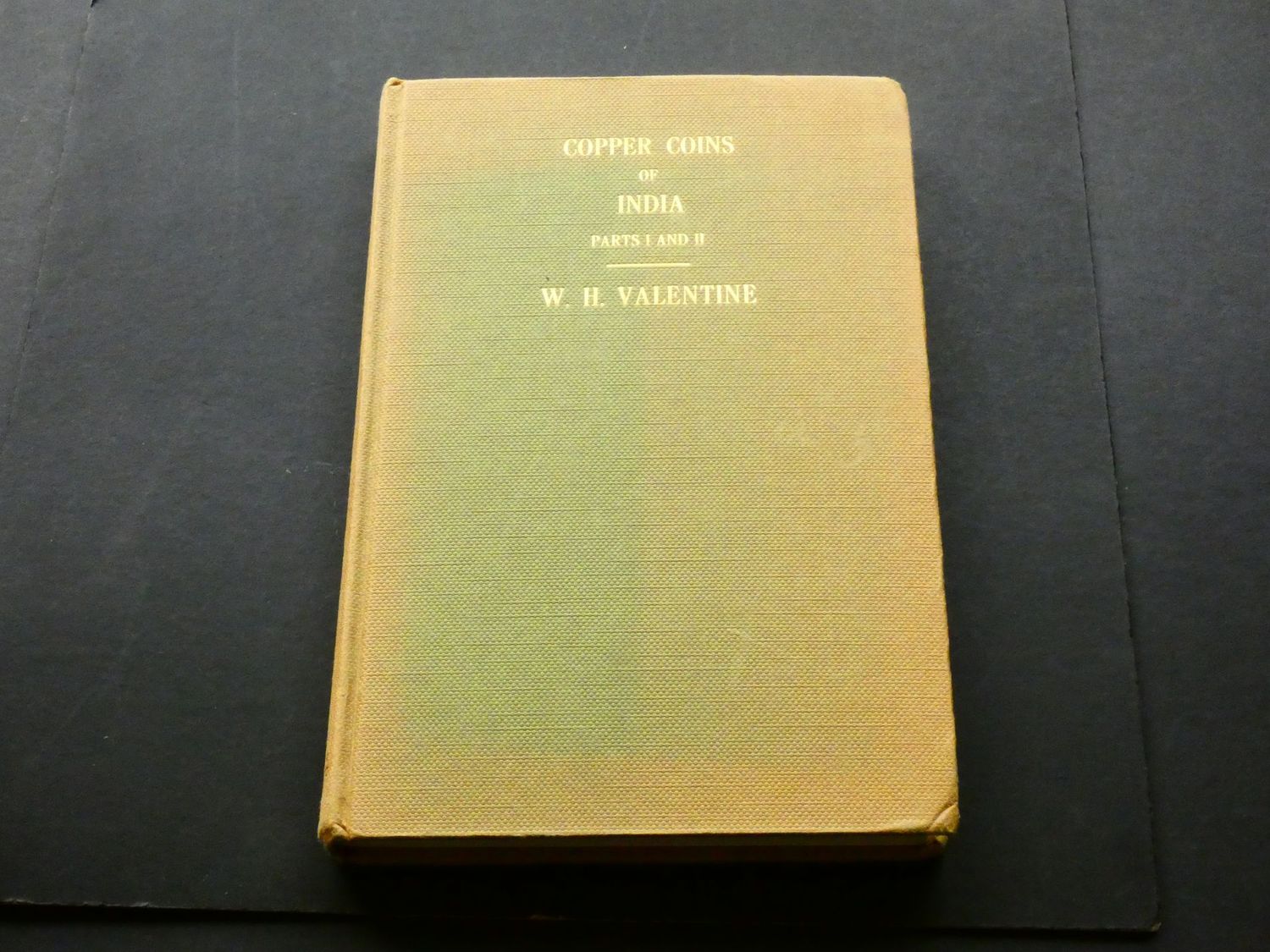 World; W.H. Valentine, "The Copper Coins of India, Parts 1 and 2."