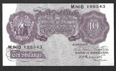 10 Shillings, Peppiatt, ND(1940-1948)