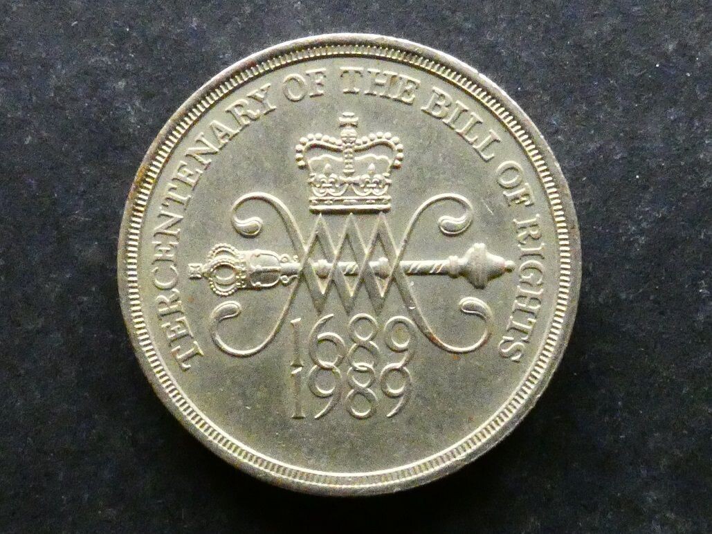 £2, 1989, Bill of Rights.