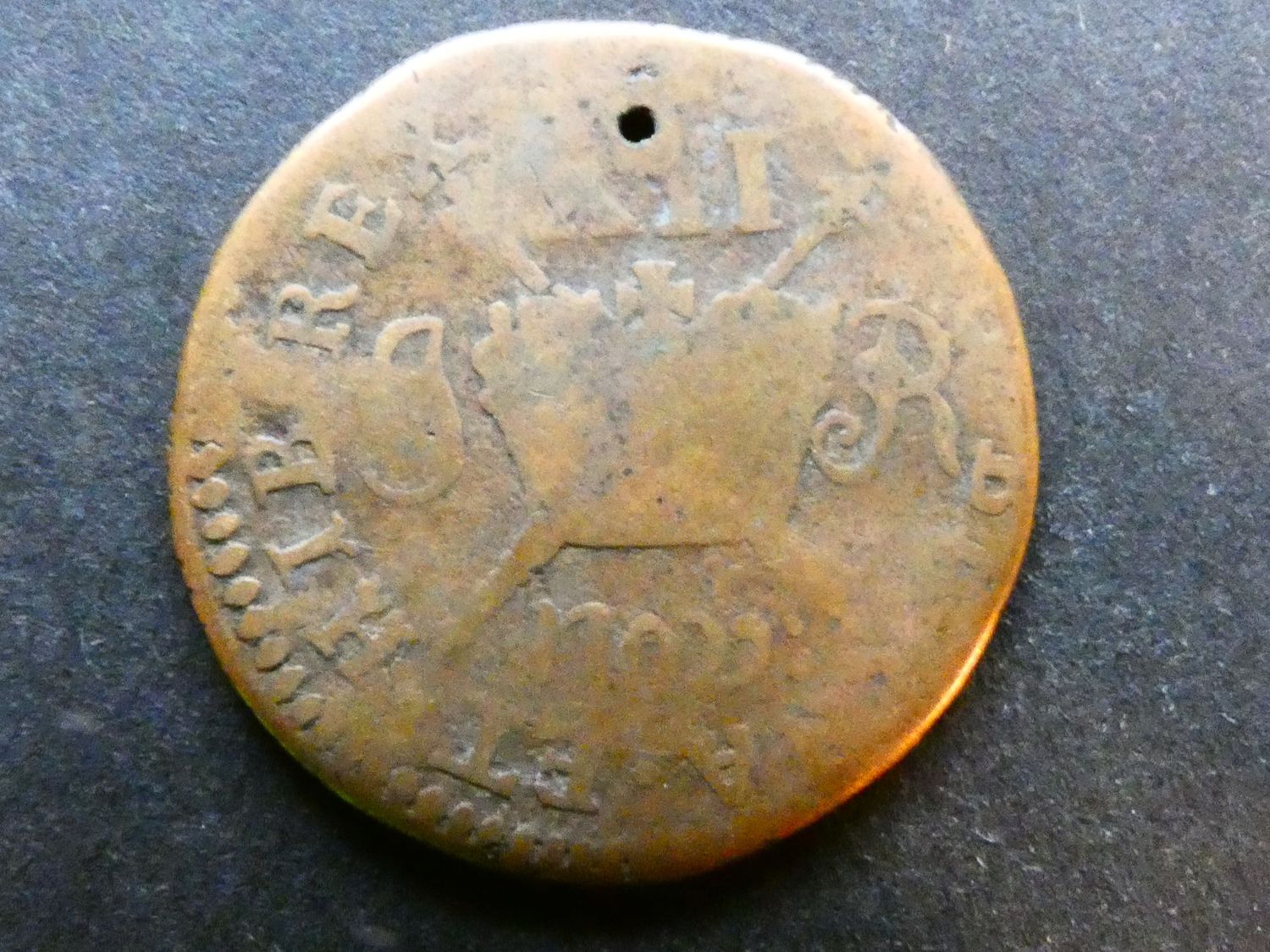 Ireland, Gunmoney Shilling, November 1689