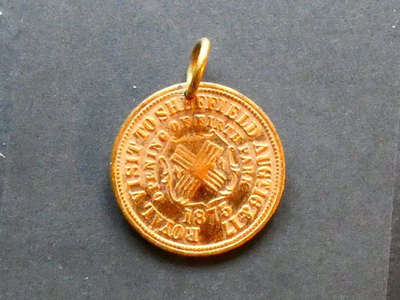 1875, Royal visit to Sheffield