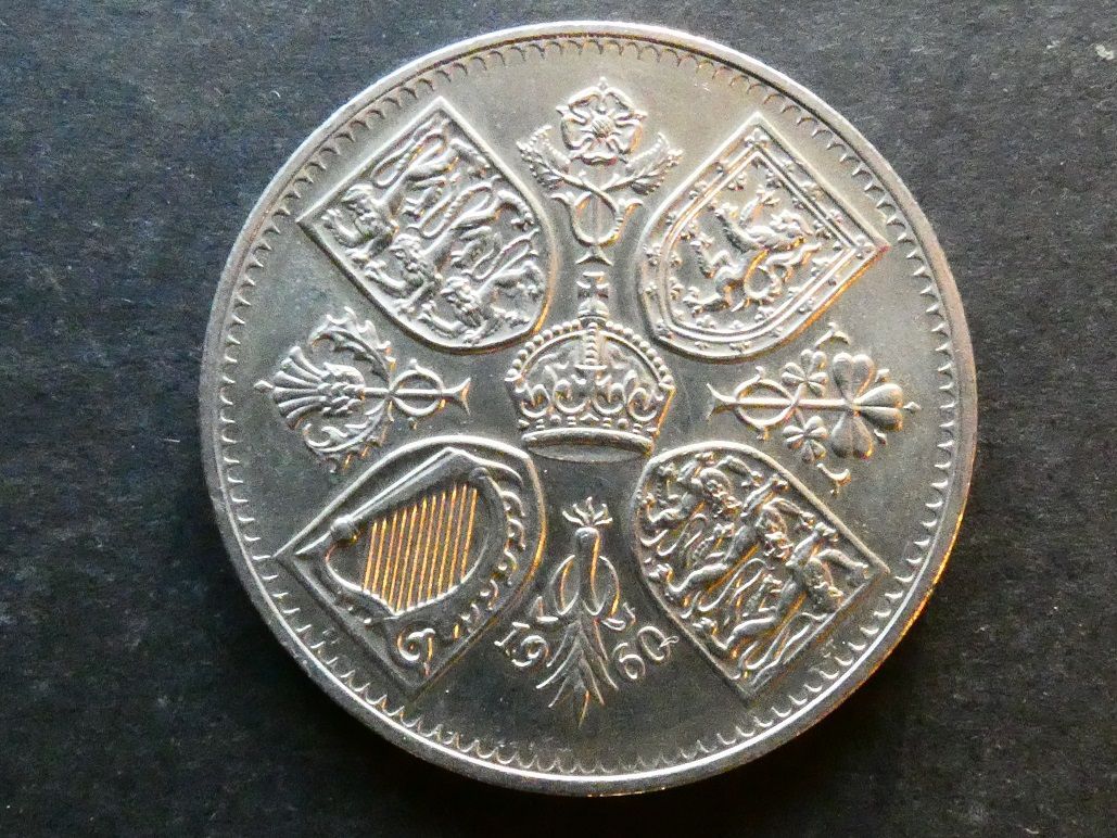Crown, 1960, polished dies.