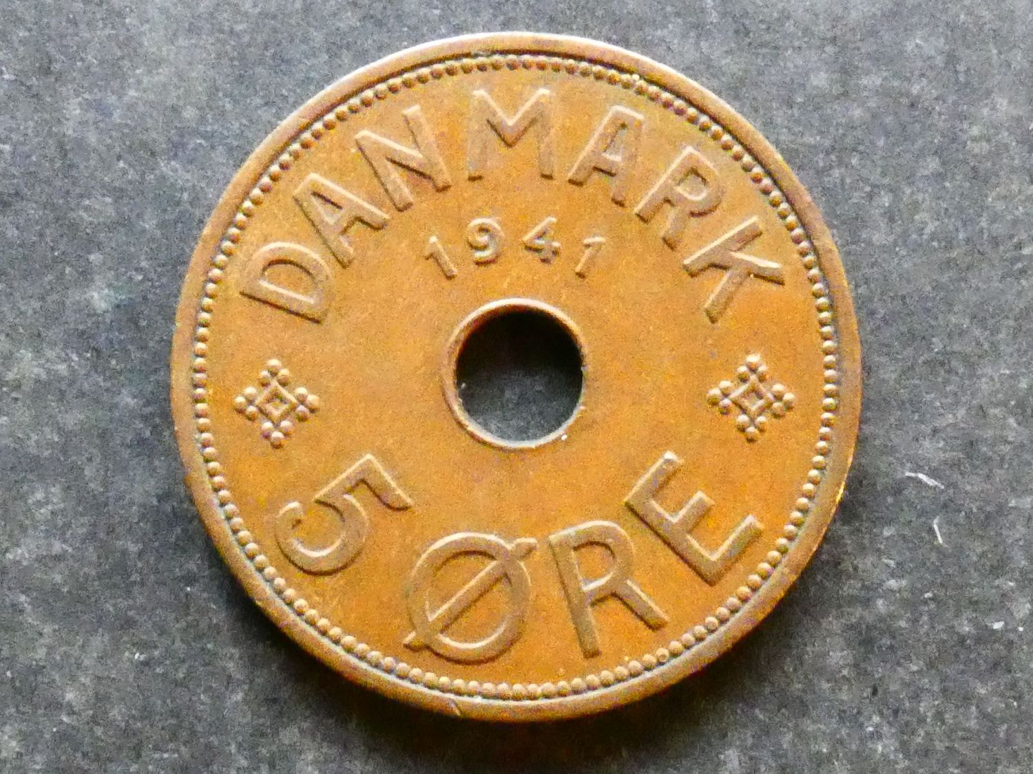 Faeroe Island, 5 Ore, 1941