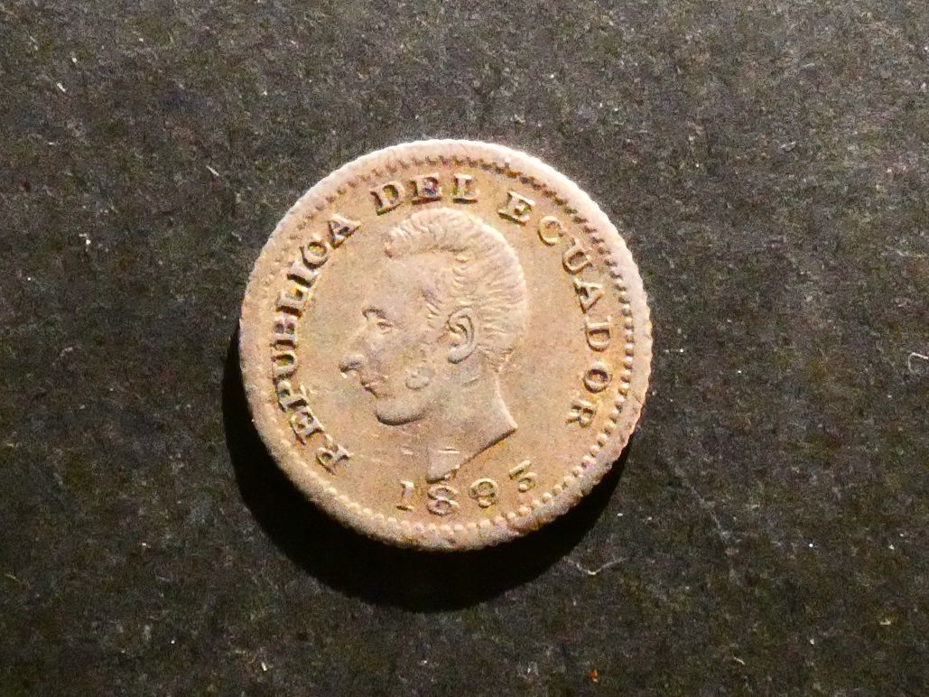 Ecuador, ½  Decimo, 1893