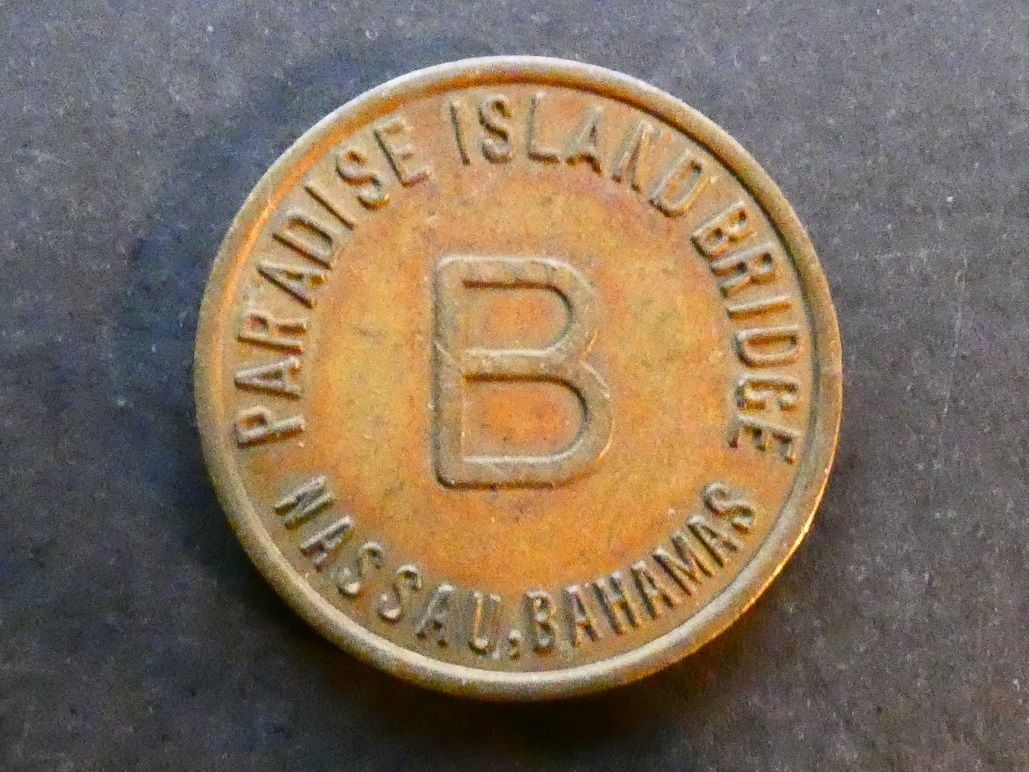 Bahamas, bridge token, Bahamas, bridge token, "B"