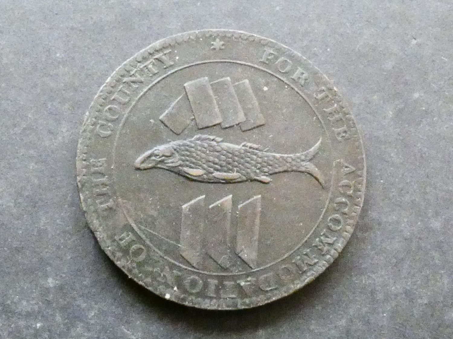 19th Century Penny, Cornwall, County, Davis-23 19th Century Penny, Cornwall, County, Davis-23