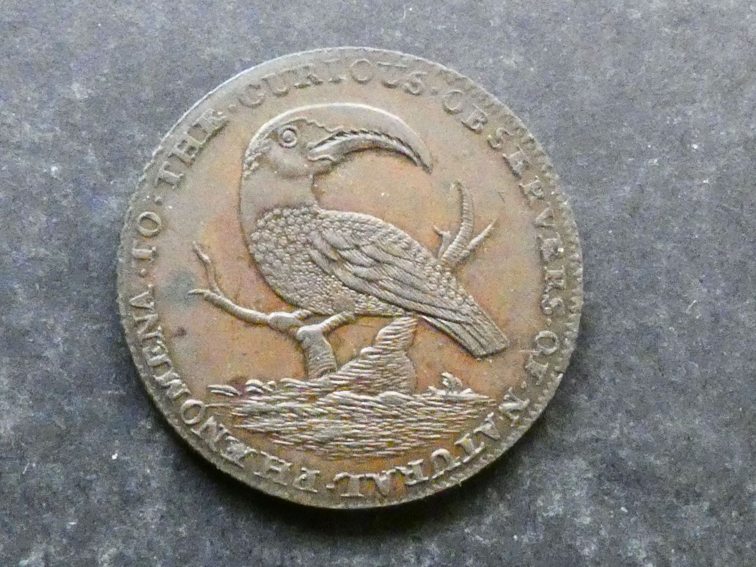 18th Century Halfpenny, Middlesex, T. Hall, ND, DH-319c 18th Century Halfpenny, Middlesex, T. Hall, ND, DH-319c