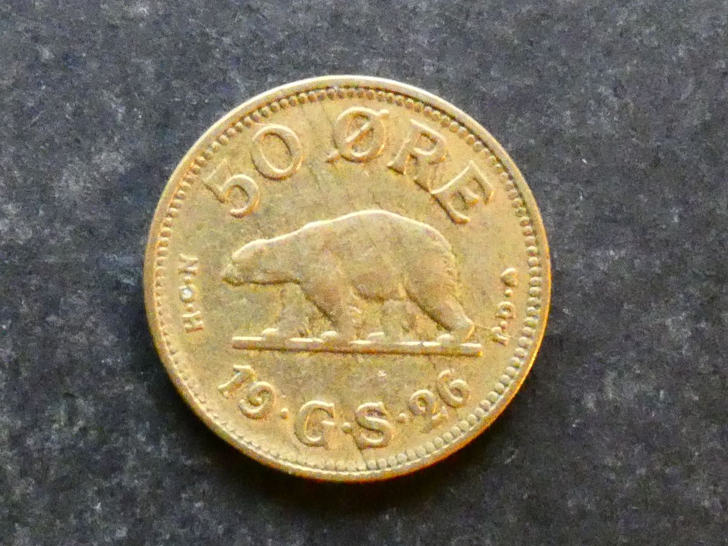 Greenland, 50 Øre, 1926 Greenland, 50 Øre, 1926