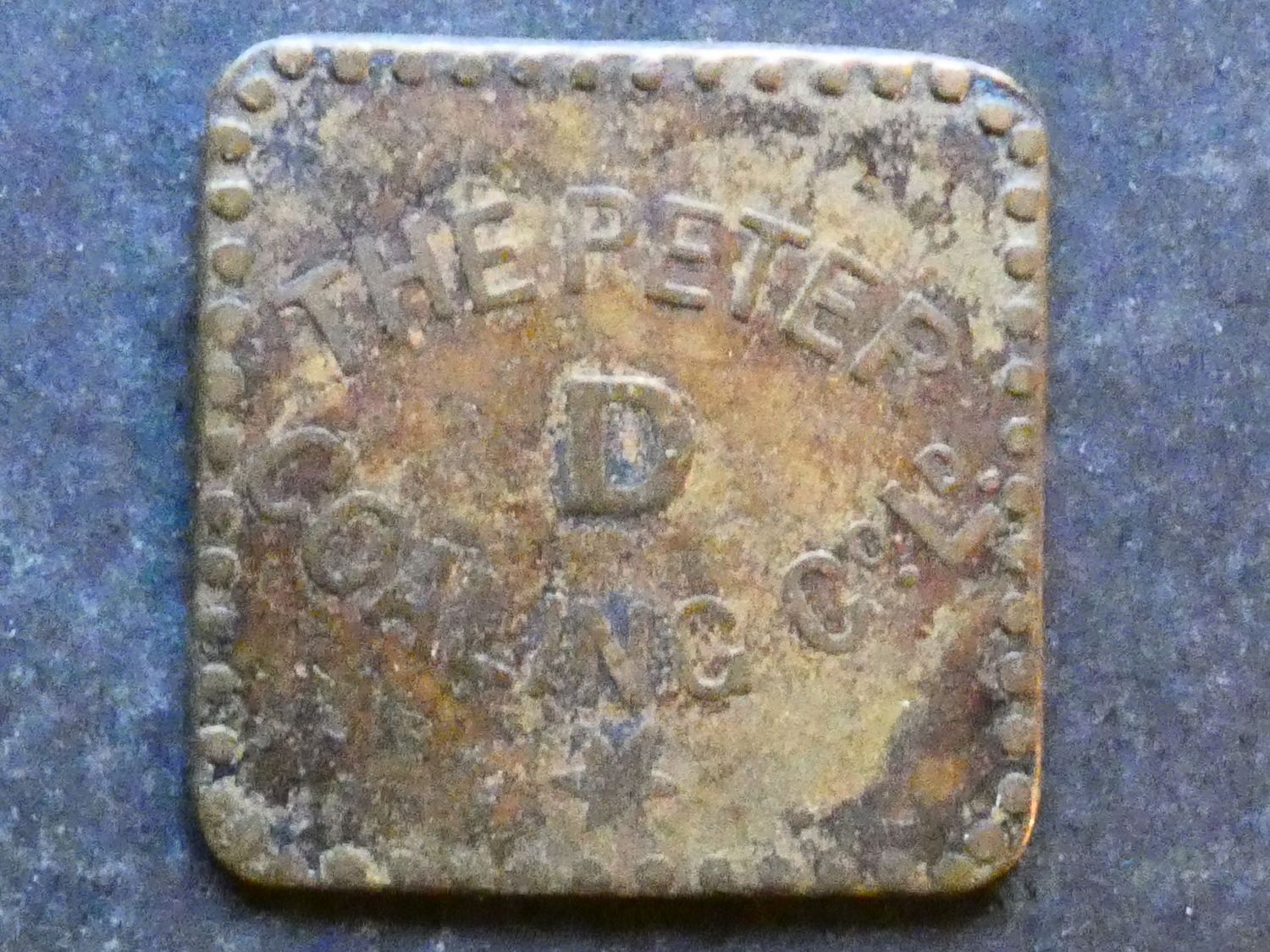 St. Lucia, coaling token, ND(1901-1944) St. Lucia, coaling token, ND(1901-1944)