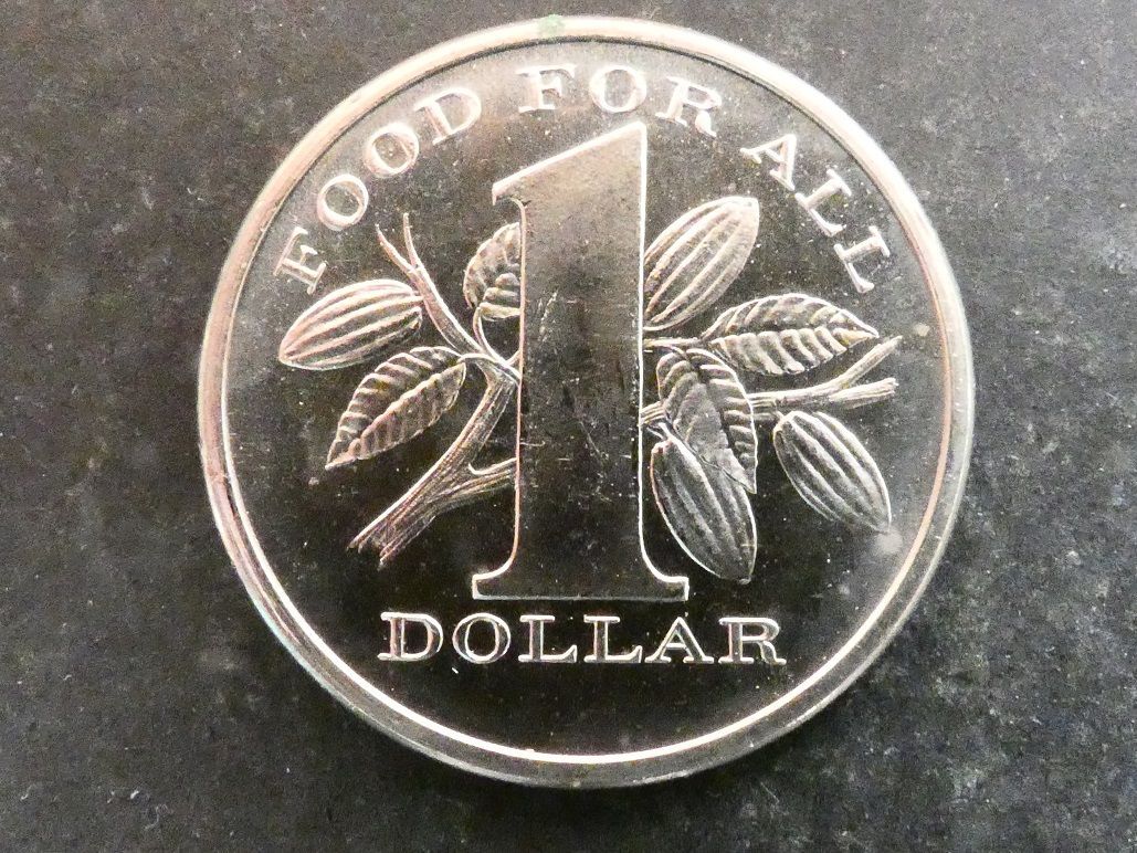 Trinidad & Tobago, 1 Dollar, 1969, FAO