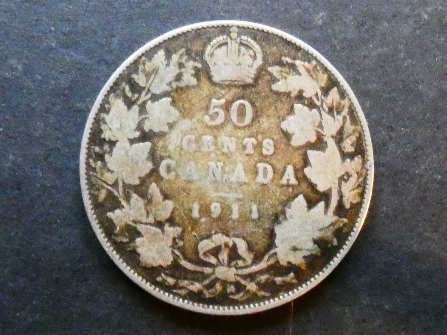Canada, 50 Cents, 1911