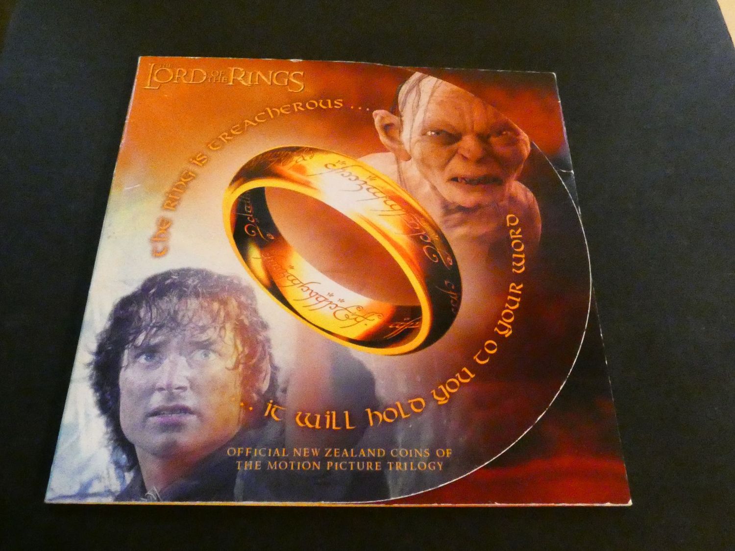 New Zealand, 2003, Lord of the Rings, set of six 50 Cent coins.