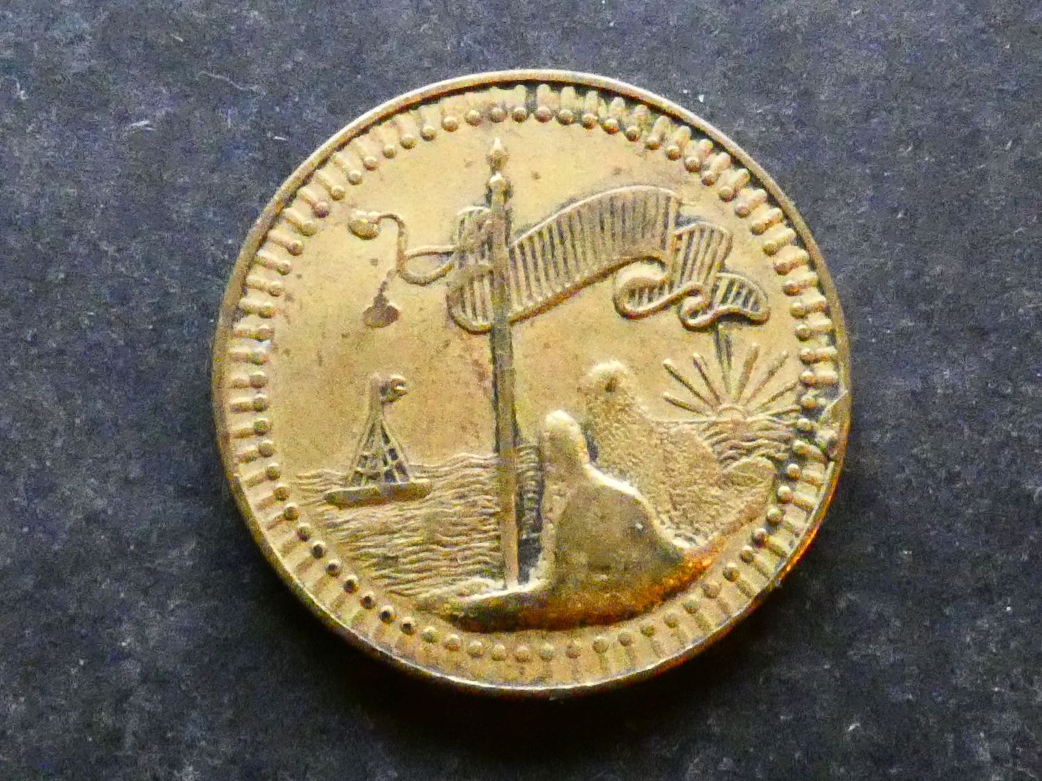 Costa Rica, Minerva token Costa Rica, Minerva token