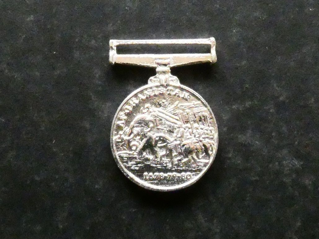 Great Britain, Afghanistan Medal 1878-79-80, modern restrike (miniature) Great Britain, Afghanistan Medal 1878-79-80, modern restrike (miniature)