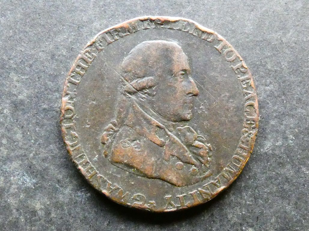 18th Century Halfpenny, Middlesex, London, 1795, DH-29