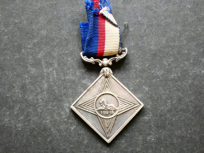 India, Army Temperance Association, 3 Year medal
