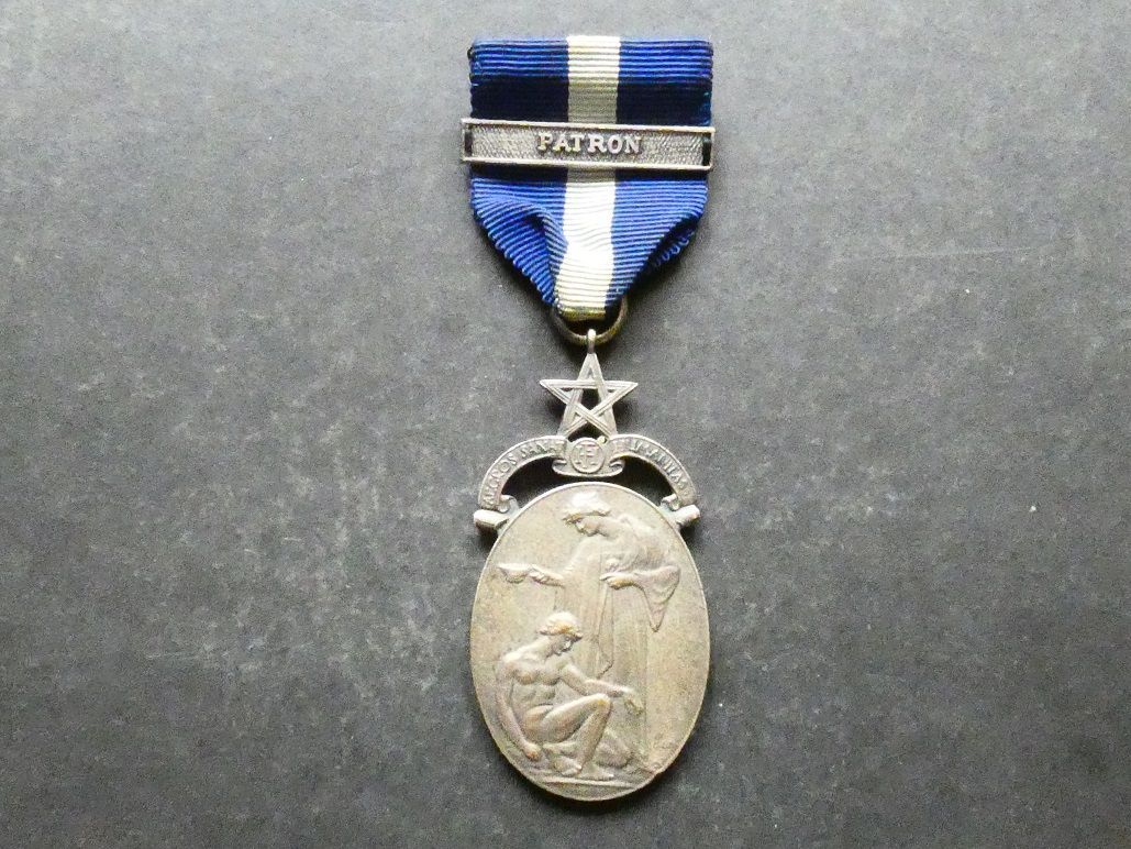 Masonic jewel, Freemasons' Hospital, PATRON Masonic jewel, Freemasons' Hospital, PATRON