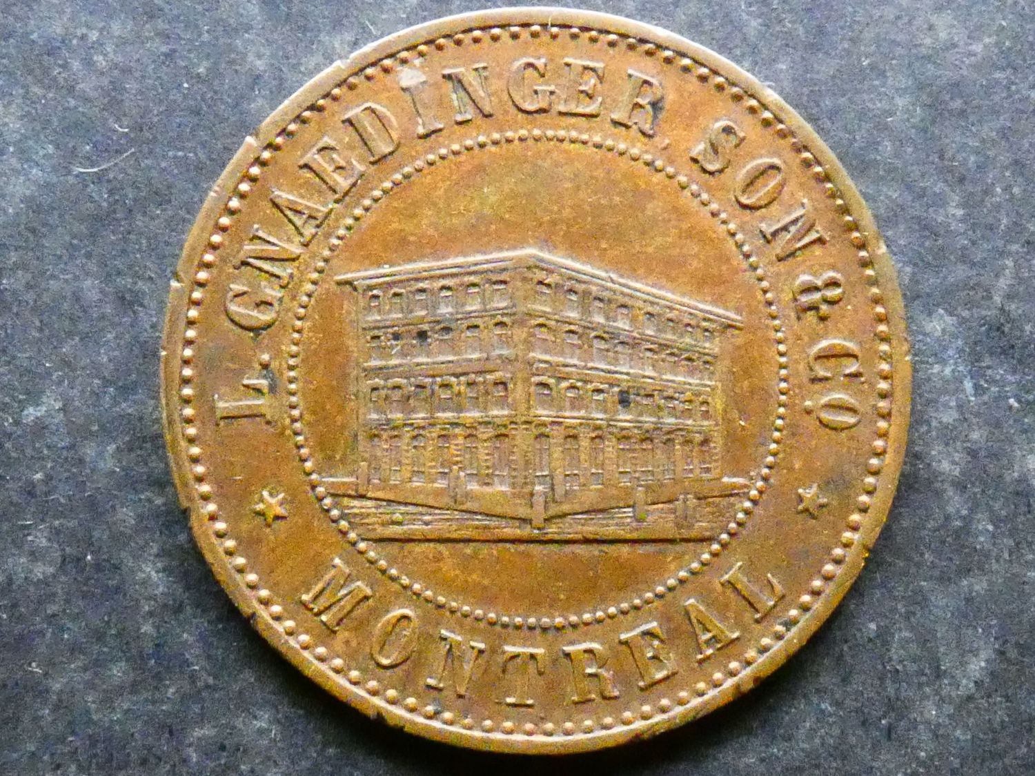 Canada, Quebec, L Gnaedinger, Son & Co., Montreal Canada, Quebec, L Gnaedinger, Son & Co., Montreal