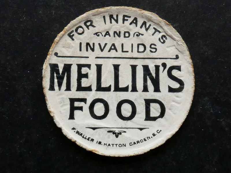 Advertising piece, 1897, Mellin's Foods.