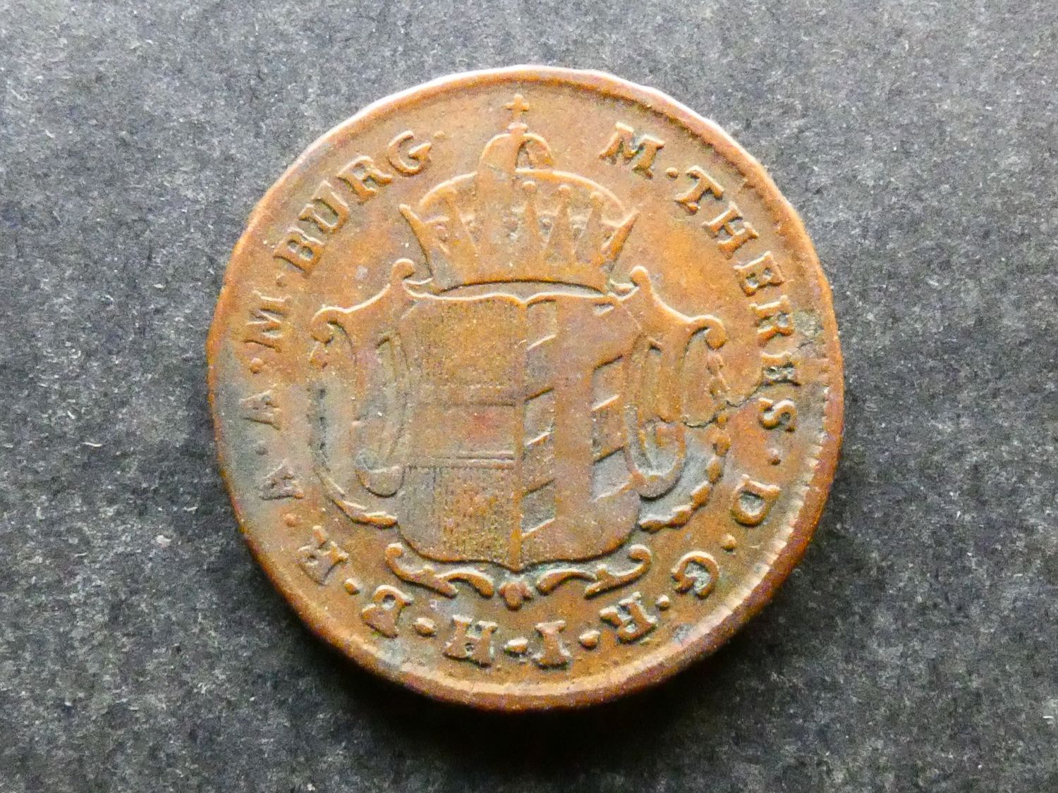 Austrian States, Burgau, 1 Kreuzer, 1772G
