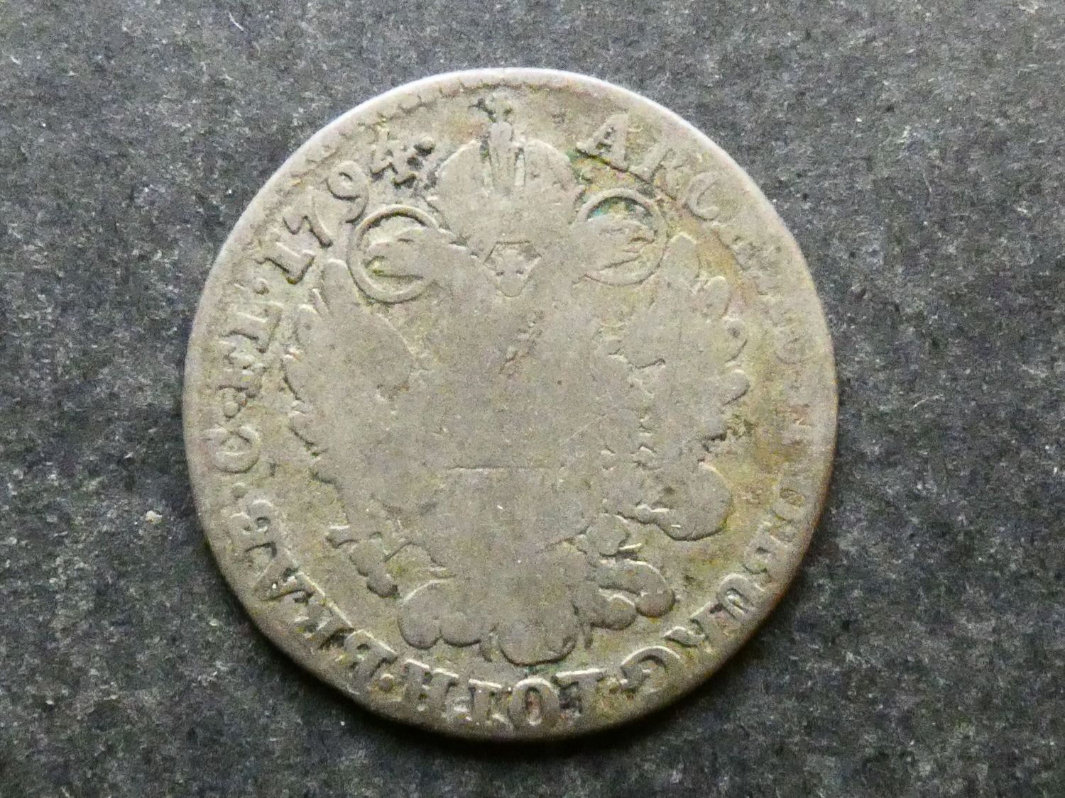 Austrian Netherlands, silver 14 Liards, 1794