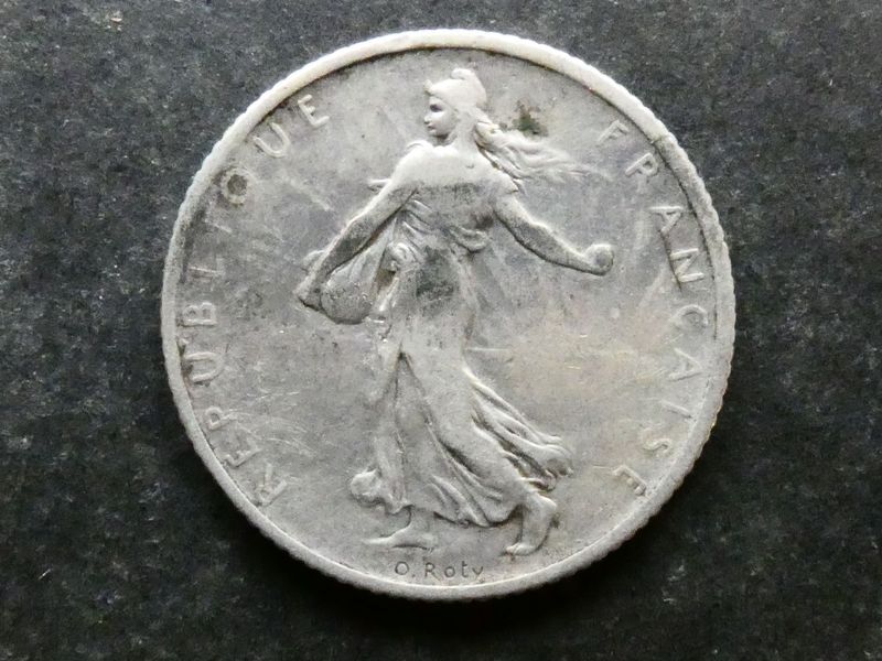 France, silver 1 Franc, 1903