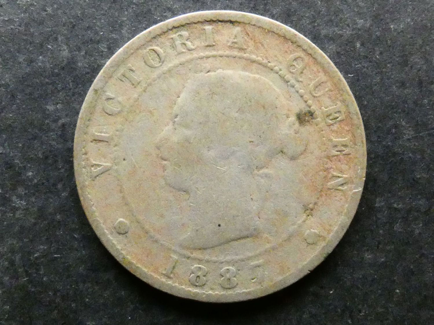 Jamaica, Halfpenny, 1887