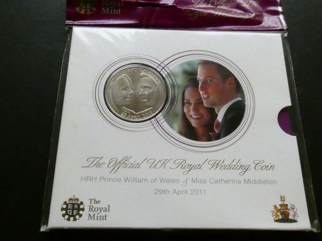 £5, 2011, Royal Wedding