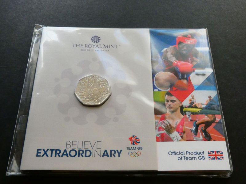 50p, 2014, Commonwealth Games.