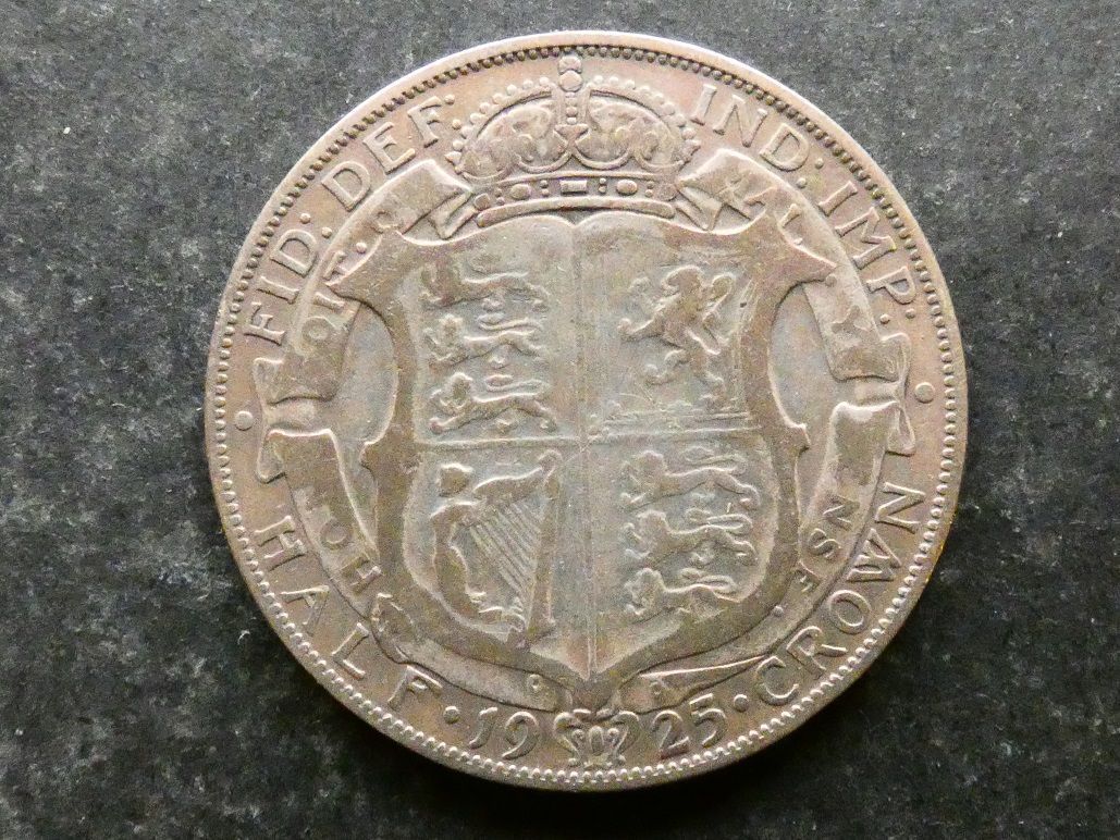Halfcrown, 1925.