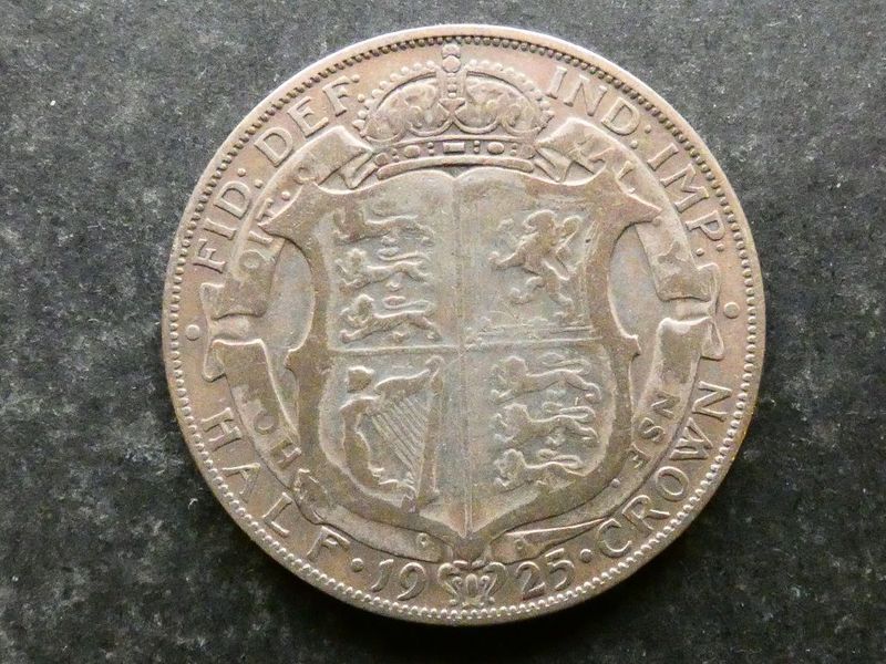 Halfcrown, 1925.